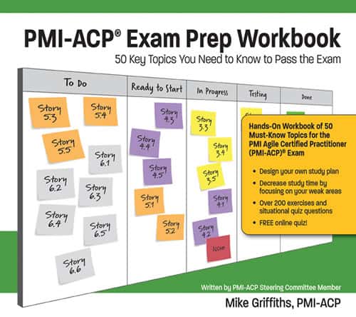 PMI-ACP Exam Prep Workbook cover